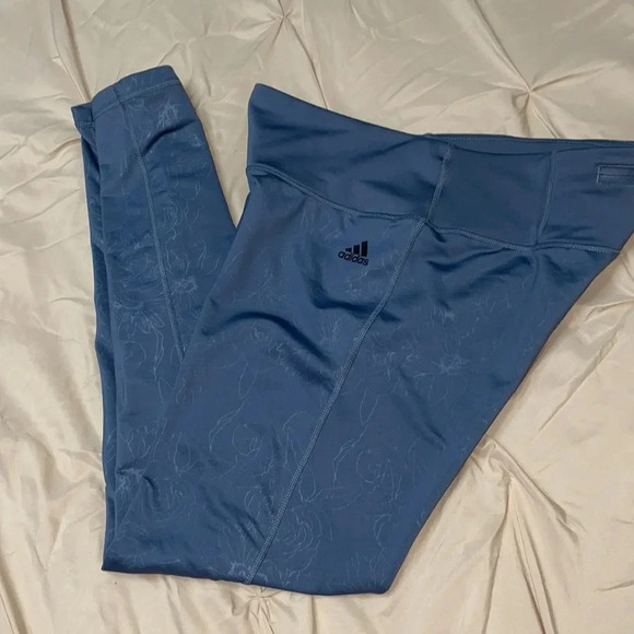 Adidas climate embossed cold weather tights - Picture 4 of 8